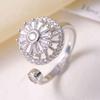 Rotatable Index Finger Ring: Luxury, Unique, Openable Design with Fashionable Charm