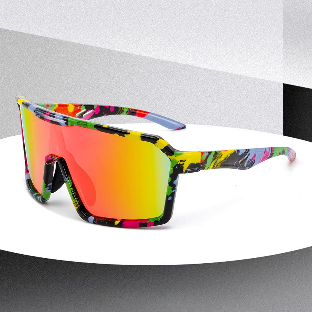 Nicht polarisierte Fahrbrille Radsport-Sonnenbrille Sportbrille Fahrradbrille Herren- & Damen-Sonnenbrille Straßenbrille