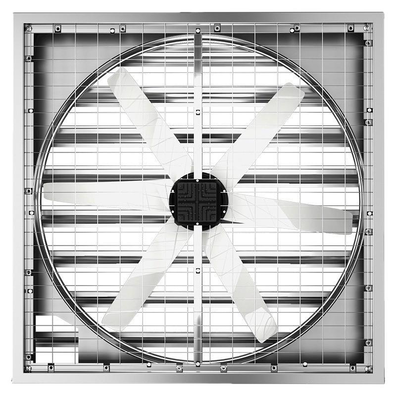 High-Power Silent Ventilation Fan with Permanent Magnet for Farm and Industrial Use
