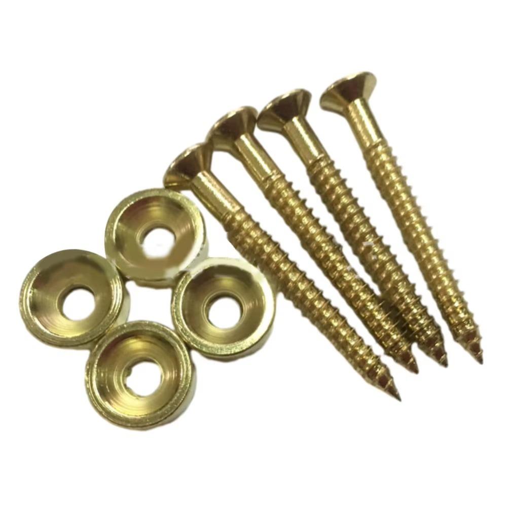 

14MM Guitar Neck Mounting Screws Solid Guitar Neck Joint Plate Screw New Guitar Neck Help золотой