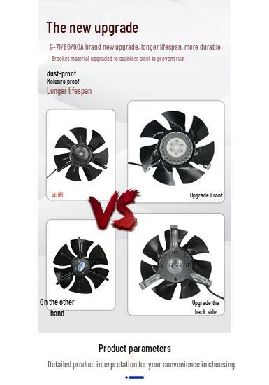 G Series 380V Variable Frequency Motor Cooling Fan