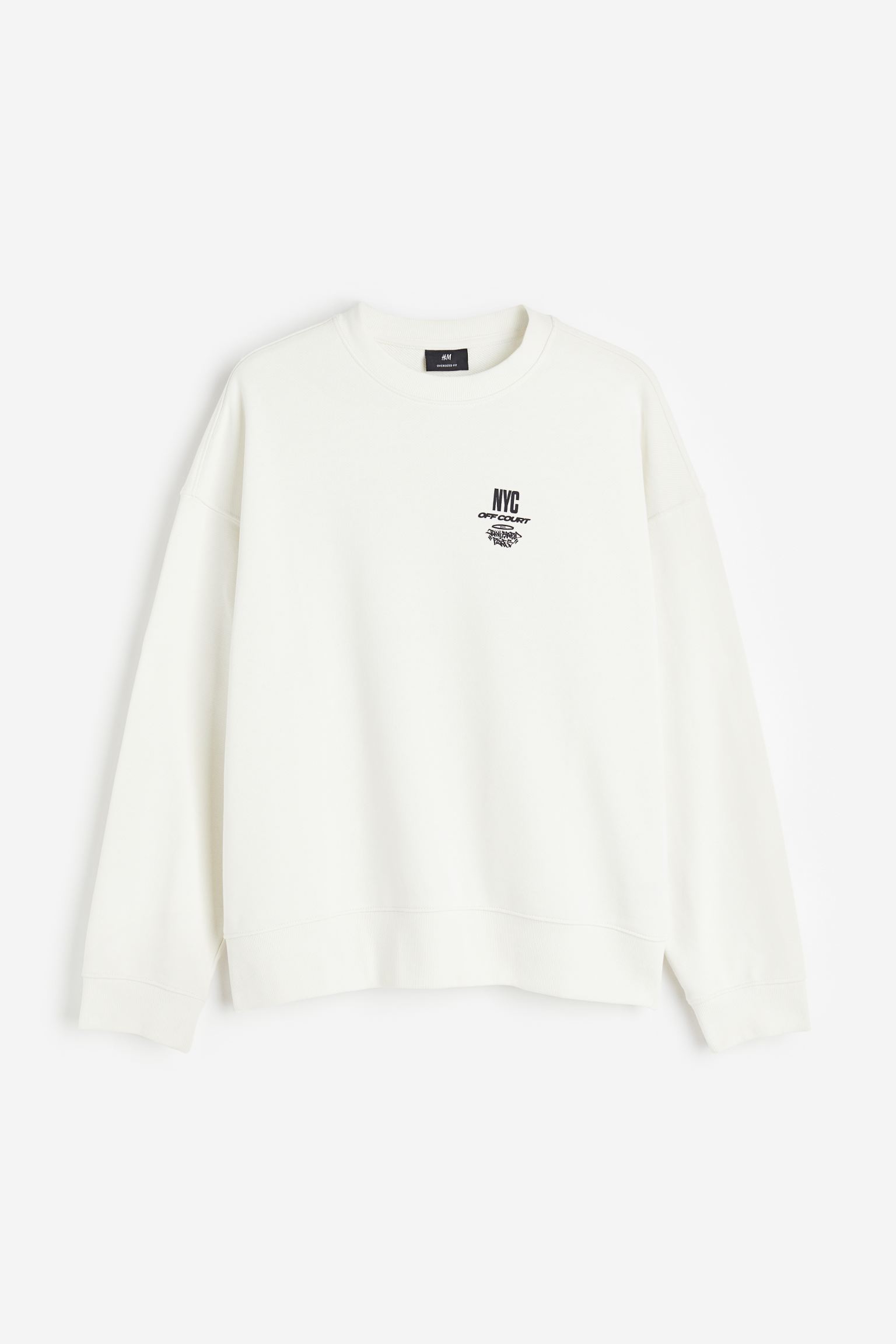 

Толстовка свободного кроя с принтом