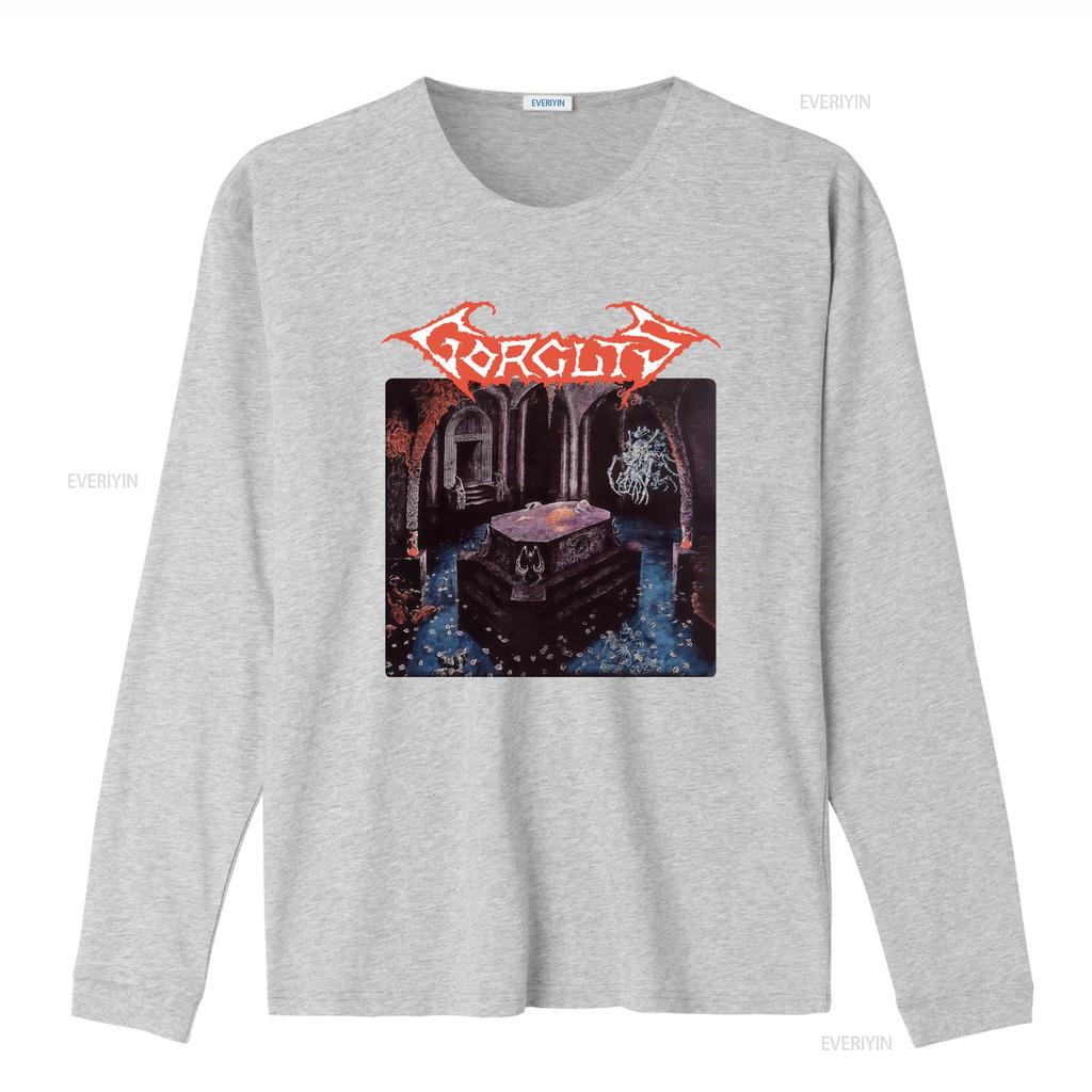 Gorguts Considered Dead T Shirt Heavy Metal Band Art Print Gothic Cemetery Design Premium Quality for Rock Fans Vintage Washed