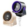 Low Noise Desktop Fan 5-speed Adjustment Digital Fan Desktop Style Mute Fan  Study Room