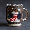 Festival Holiday Coffee Cup Dishwasher Safe Ergonomic Grip for Family Gatherings Office Use Hot Chocolate Beverages