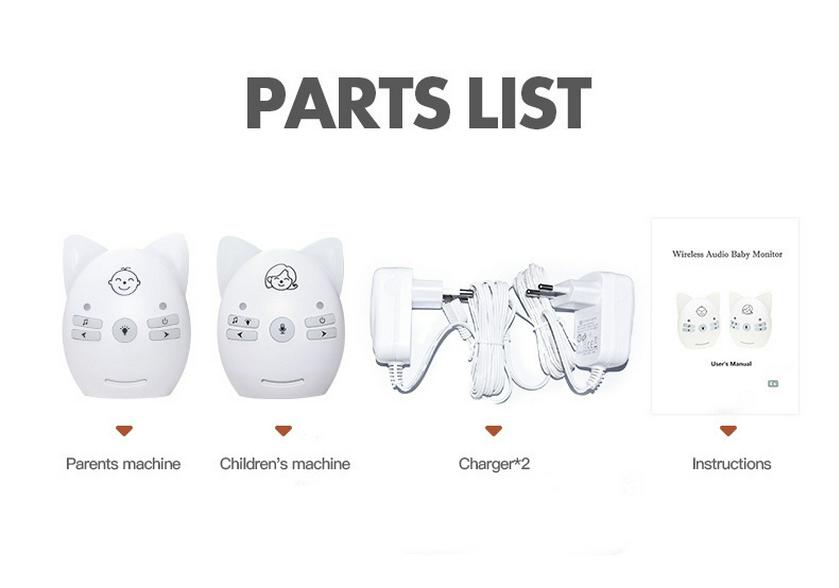 V30 Baby Monitor & Schlaflied Schnuller Spielzeug