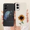 For Xiaomi Poco M7 Plus Case PocoM7 4G Pretty Girl Sunfower Painted Phone Case For Xiaomi Poco M7 Pro PocoM7 Plus 5G Soft Fundas