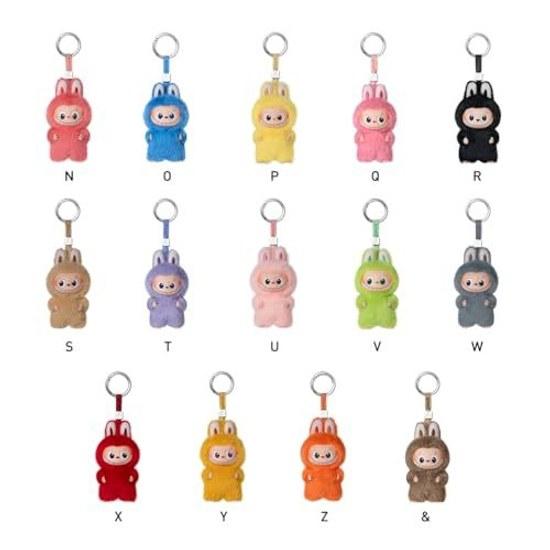 MONSTERS PIN LÁSKA Série Plyšový přívěsek (NZ) Krabice s assortimentem 14 kusů Mini Lovebu Labubu Hračka Slepá figurka Gacha Model Dárek Podpůrná aktivita Oficiální