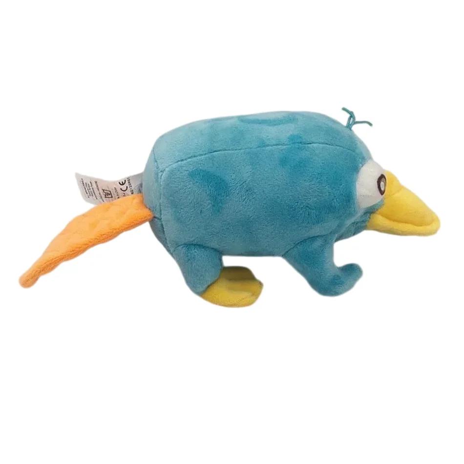 25CM Neues simuliertes blaues Schnabeltier Perry Plüschtiere Anime Stofftiere Entenpuppen Jungen Mädchen Weihnachten Geburtstagsgeschenke.