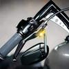 DREAMIZER Universal Motorcycle Handlebar LED Flowing Water Turn Signal Mini Blinkers Front Running light Compatible with Harley Honda Yamaha Kawasaki