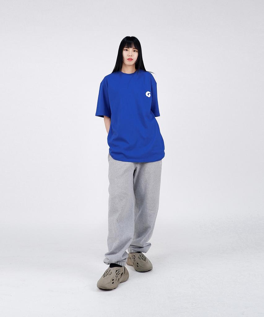 Gupeuopeuseutyudio Gofs Main Logo T-Shirt Blue