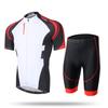 XINTOWN Mens Short Sleeve Cycling Jersey Set Breathable Clothing