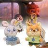 Judy Hopps Plush Toy Cartoon Stuffed Dolls Backpack Keychain Pendant Gift