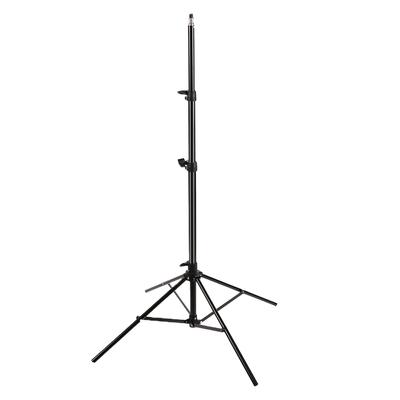 200cm/78.7in 4-Leg Metal Light Stand Adjustable Photography Tripod Stand 1/4 Inch Screw for Studio