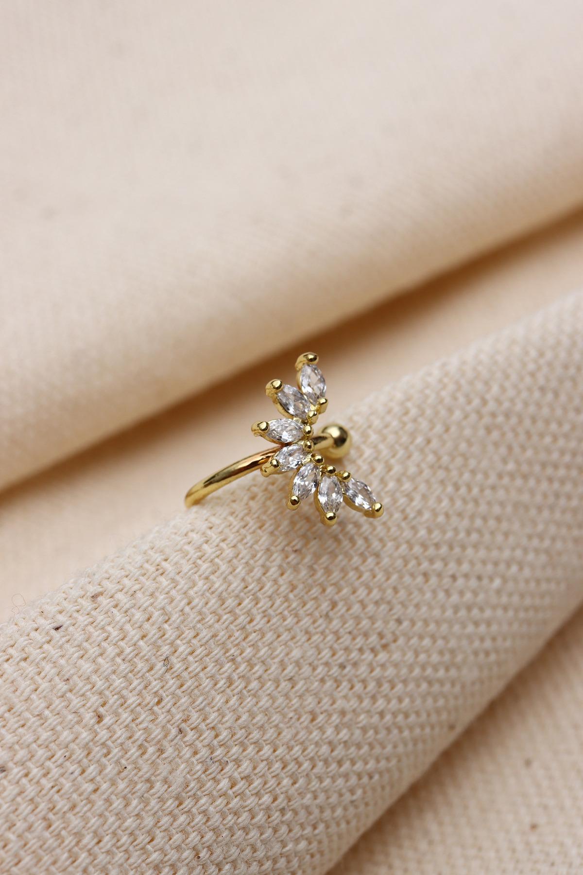 

Серьги из хряща уха золотистого цвета лотоса(VIP)