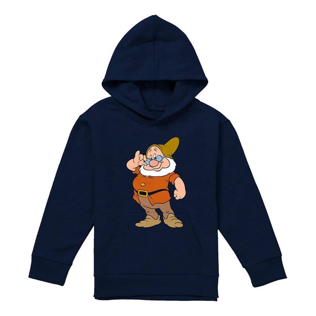 Snow White And The Seven Dwarfs Childrens/Kids The Leader Doc Hoodie