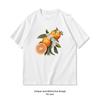 Vintage Orange Summer Foodie Tshirt Cotton Graphic T Shirts Unisex Unisex Adult Tee Fashion Shortsleev Oneck S3xl Streetwear