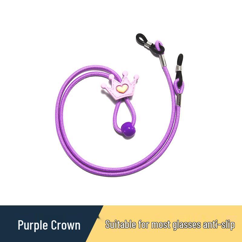 Kids' Anti-Slip Eyewear Lanyard with Sports Ear Hooks & Retractable Strap