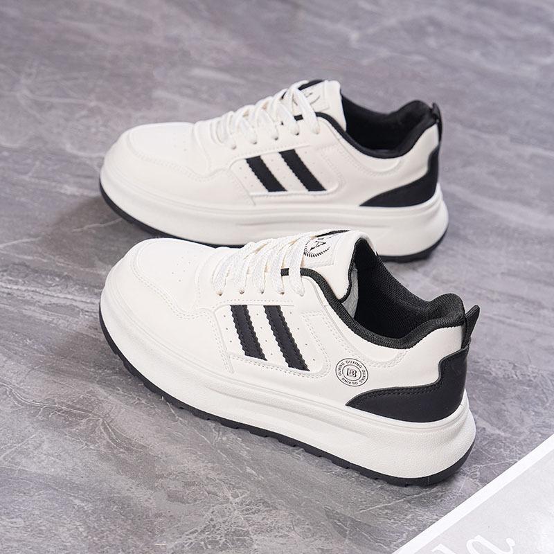Spring new ins student platform heightening sports board shoes casual street shot Q