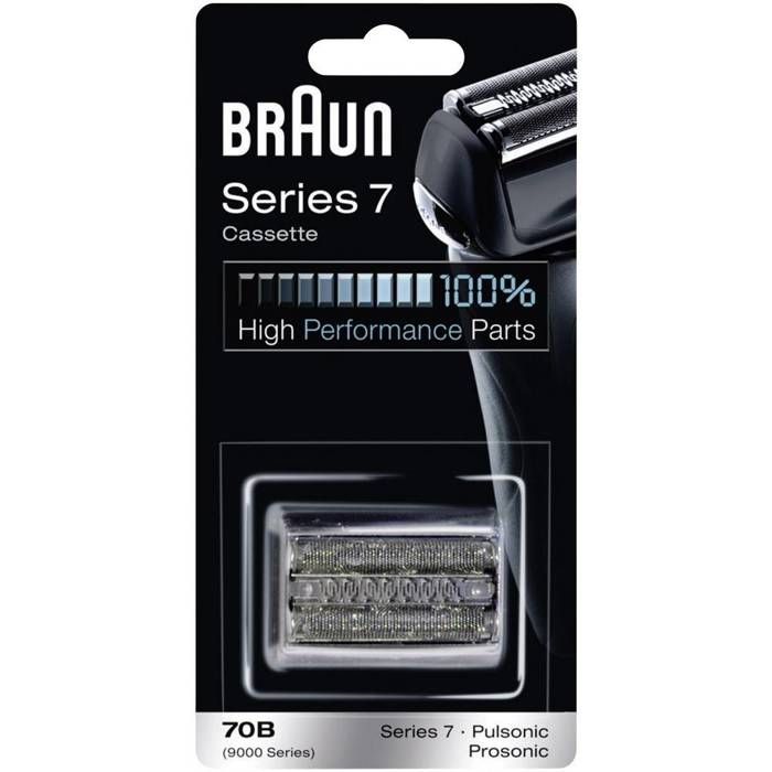 Kombipack 70b - braun - foil & cutter - noir - mixte - conçu pour rasoir