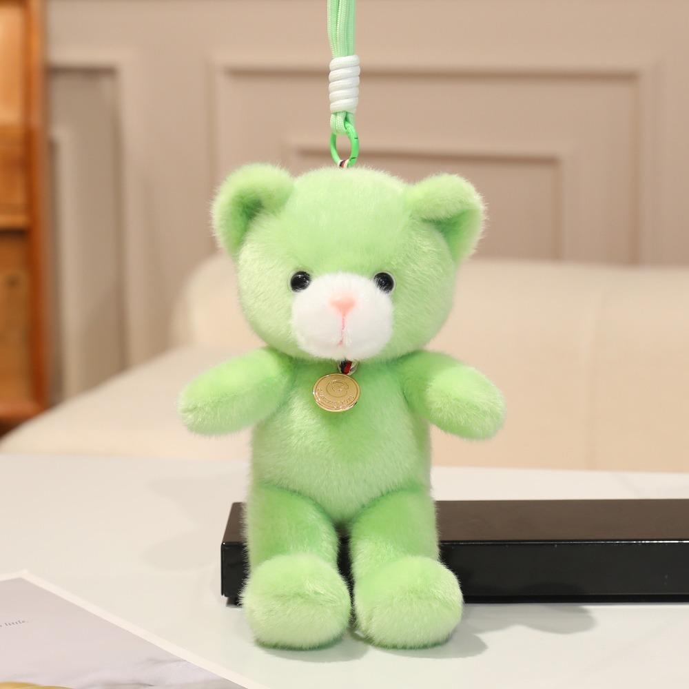 Anti-lost Colorful Bear Pendant Cartoon Bear Plush KeyChain  Kids Birthday Gift