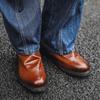 Fashion Leather Chelsea Men Boots  Business Dress Boots Shoes Men Black Brown Ankle Boots
