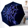 1pc Spider Web Automatic Open/close Umbrella, 8-Rib Sturdy Structure, Auto Folding/Opening, Portable Travel Umbrella for Women, Parties009