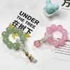 Xiaohongshu Peach Finger Twist Beads Around Finger Ring Super Fairy Peach Blossom Decompression Niche Design Student Pan Beads