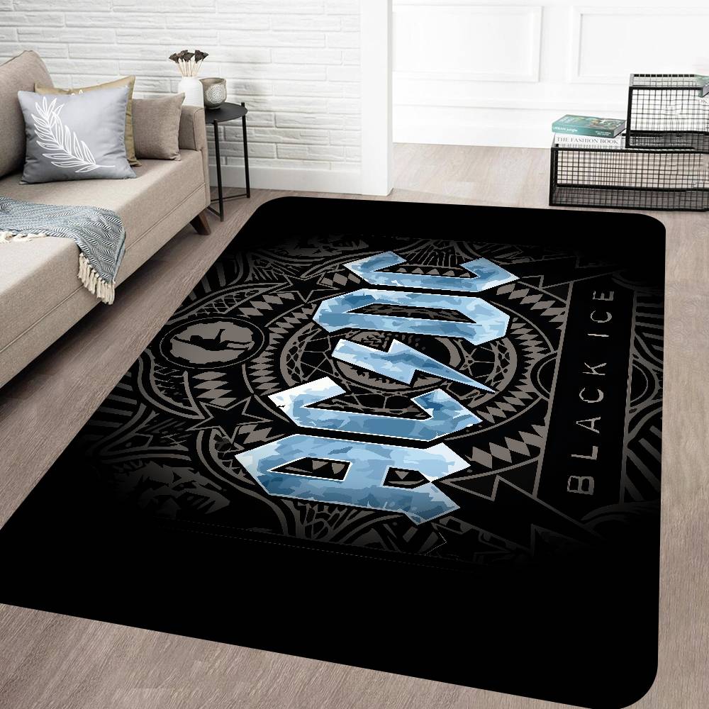 Rock Band-Ac-Dc Floor Mat Cheaper Anti-Slip Modern Living Room Balcony Printed Bedside Mats