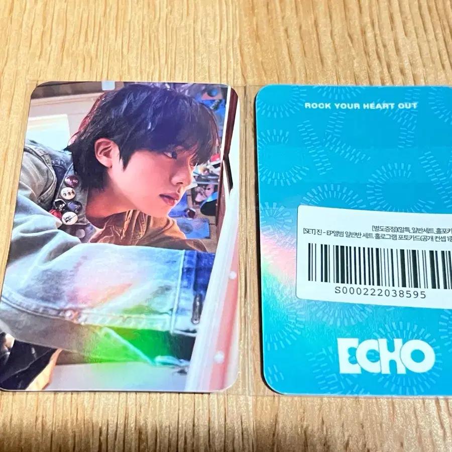BTS Jin Echo Hologram Photocard