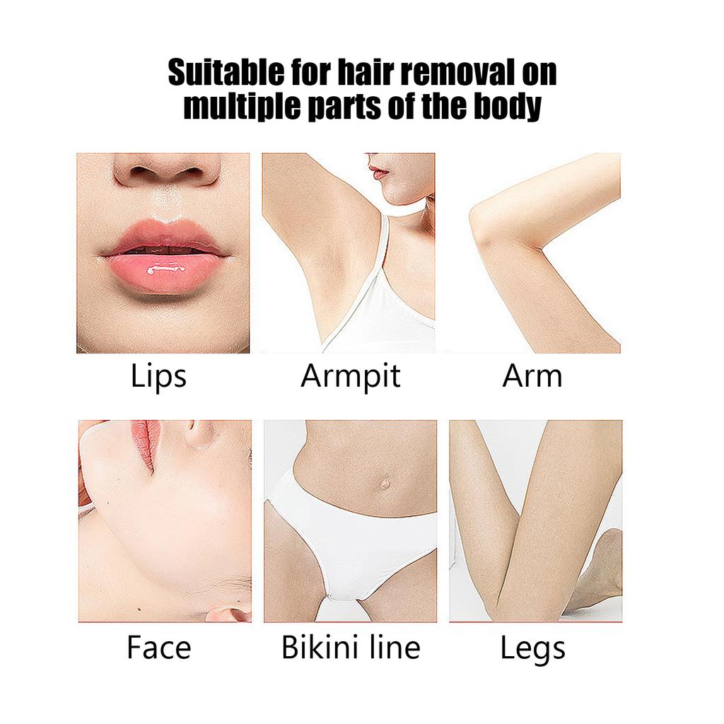 Household Portable IPL Hair Removal Machine Painless Electric Epilator for Armpits Back Legs Arms