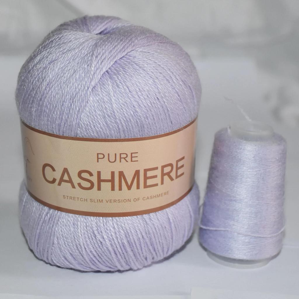 6 ovillos de lana de cachemira suave y cálida duradera vibrante lote de lana suave y gruesa manualidades DIY total 300g+120g