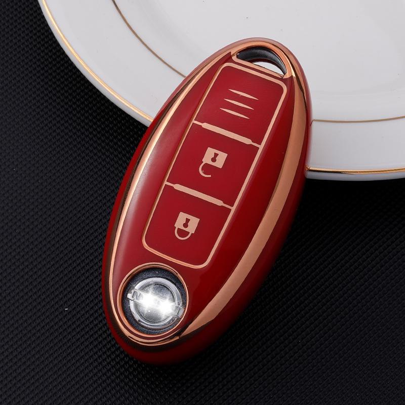 Nissan Key Shell sprādze priekš Sylphy, Teana, Qashqai, X-Trail, Kicks, Tiida, Bluebird
