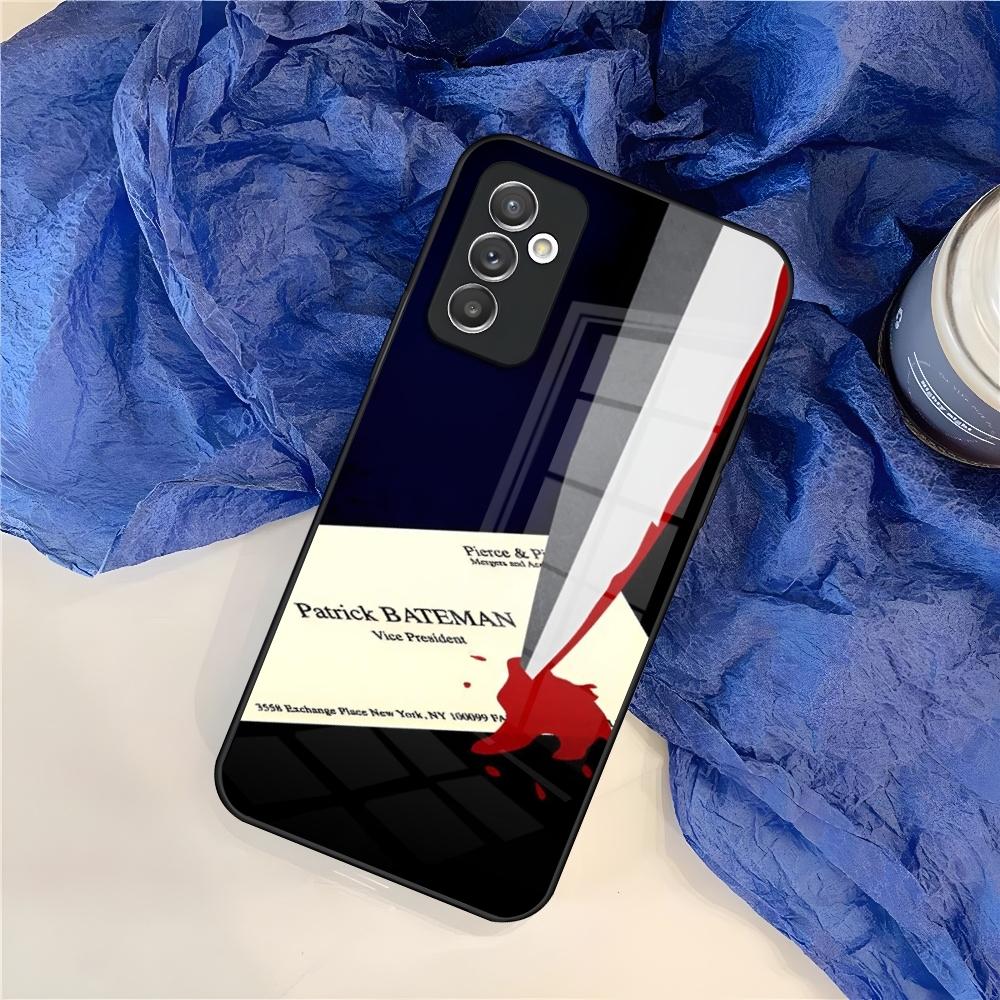 A-Amerikaner P-Psychos Handyhülle für Samsung Galaxy S26 S25 S24 S30 S21 S23 S20 S22 Fe Pro Edge Ultra Plus Glas Hülle