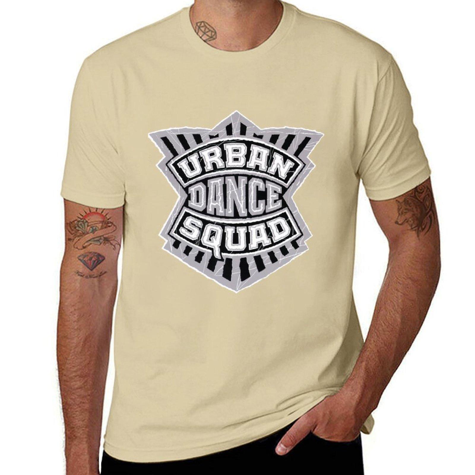 GUOYAN TOP Urban Dance Squad T-shirt&VerticalLine; Perfect Cadeau T-shirt graphics jongens witten anime kleding t-shirt voor mannen L