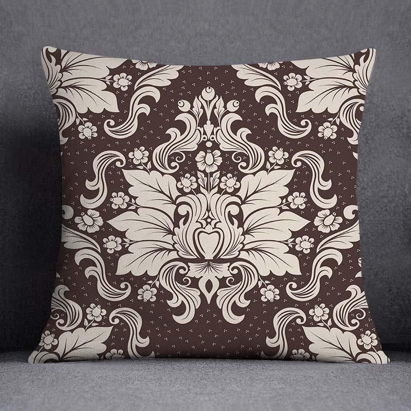 

Маленькая свежая серия с узором, декоративная наволочка, квадратная наволочка, украшение для домашнего офиса (45см * 45см) 40x40cm