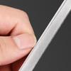 1PCS Stainless Steel Four-sided Nail File/Gray Nail File/Toenail File To Remove Dead Skin Nail Tool,Double Side Manicure Tools