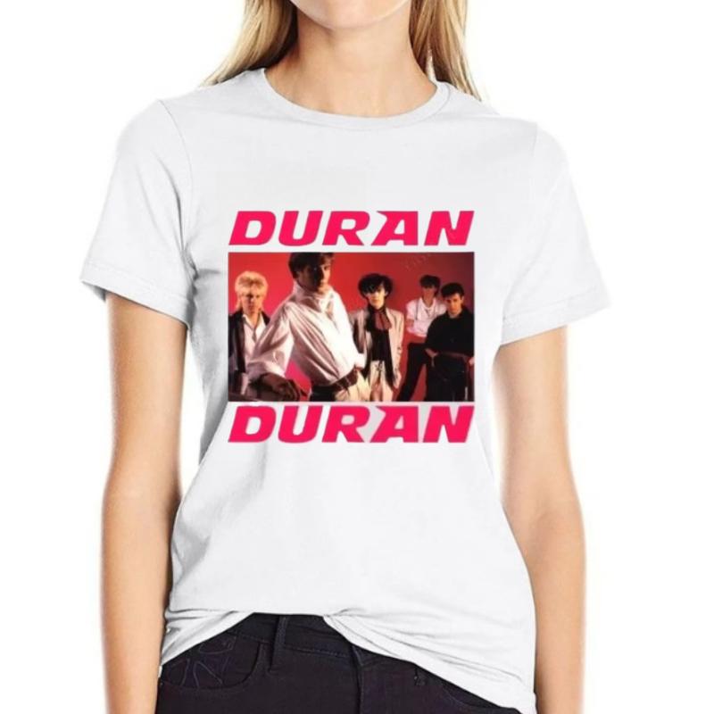 Hot Sale Summer Tee-shirt Brand Tshirt for Duran Duran Vintage T Shirt Men Women Cotton T-shirt Casual Unisex Short Sleeve Tops