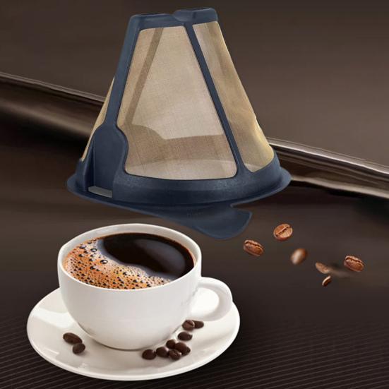 

Чашка для кофейного фильтра Легко чистится Износостойкий долговечный полезный портативный капельник для дома