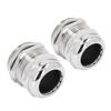 Cable Gland Stress Relief IP68 Waterproof Ni Plated Brass Metal Cord Grip for Electrical Boxes Lighting M32