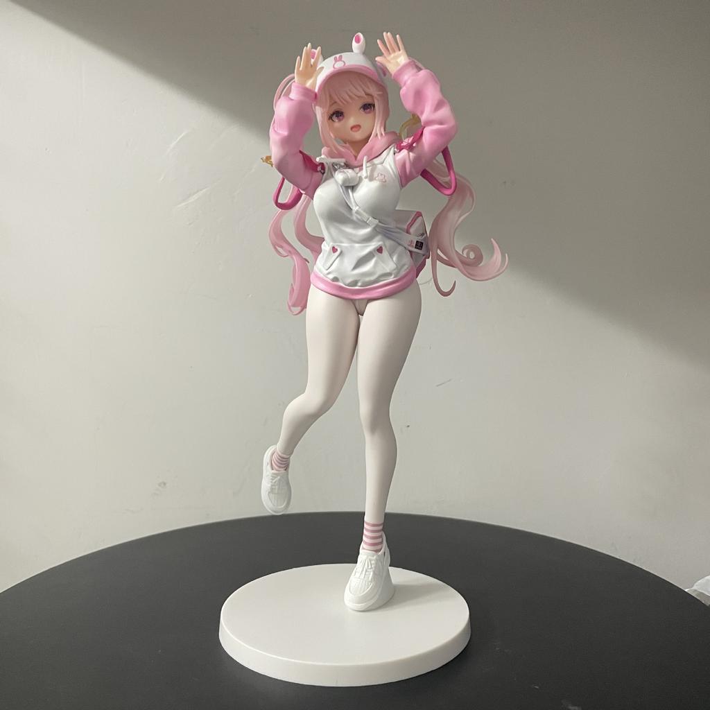 26cm Nikke Alice Model Ružový Zajačik Akčná Figúrka Stojaca Dievčenská Bábika GK Soška Anime Hra Ozdoba Zberateľské Hračky pre Dievčatá