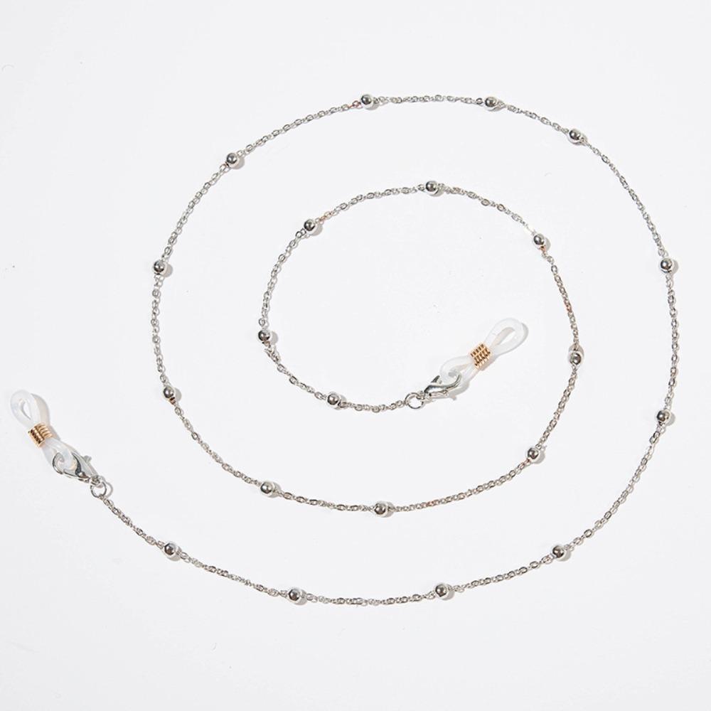 Fashion Pearl Glasses Chain Metal Anti-loss Sunglasses Lanyard Multi-purpose Neck Strap Cords For Women Glasses