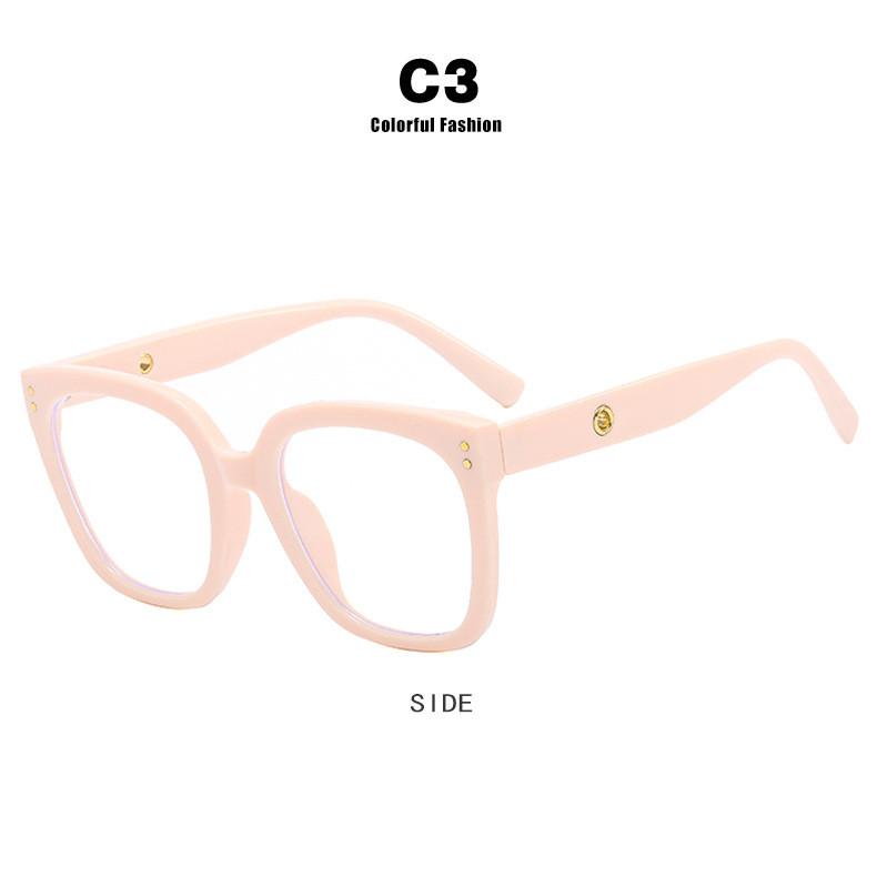 

Latest Styled Fashion Oversize Square Glasses Women Frame Photochromic Anti Blue Light Computer Hyperopia Reading Eyeglass 5