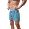 Men's Briefs See through Mesh Loose Lounge Boxer Shorts Mesh Hollow Pants