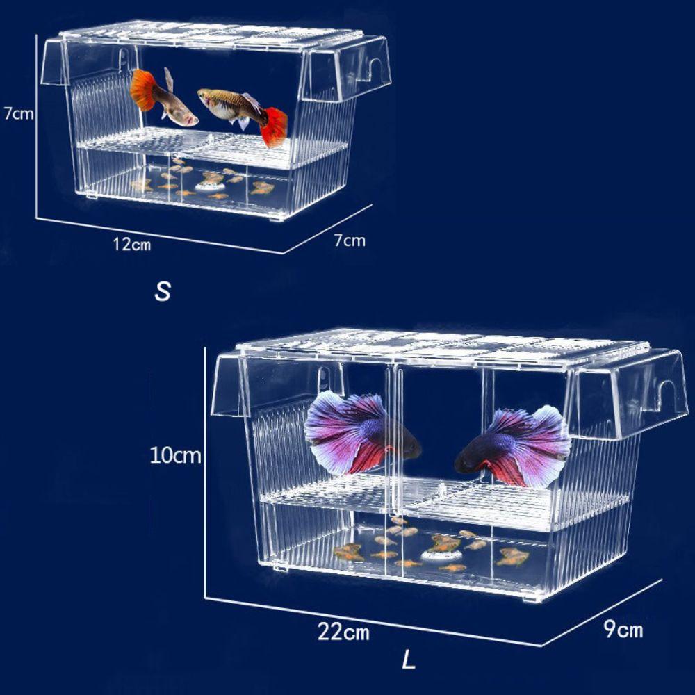 Shrimp Incubator Fish Isolation Box Fish Baby Hatchery Fish Breeding Box Aquarium Breeder Box