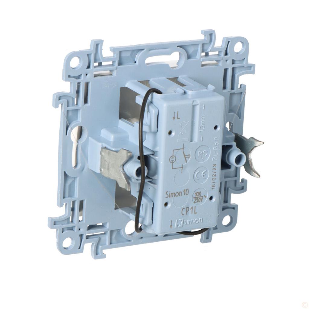 Pushbutton Without Pictogram with LED Backlight (module) 10 AX, 250 V~, Terminals