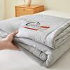 Solid Color Air Conditioner Blanket Summer Single Person Student Dormitory Air Condition Quilt Machine Washable