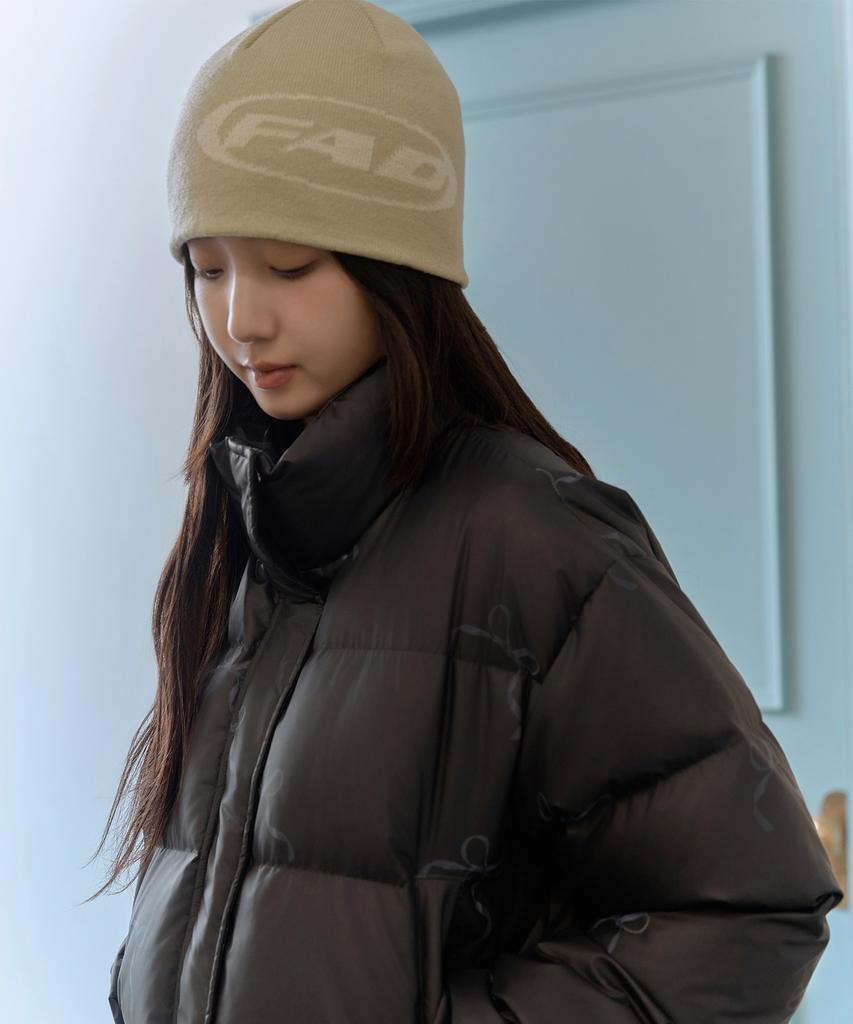 Epeueidi Logo Shorts Beanie (Khaki)