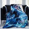 1pc Frozen Printing Blanket - Soft, All-Season Throw for Living Room, Bedroom,Personalized Gift with Adorable Cartoon Design