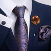 Shenzhen Tie Small Order Professional Production Tie Wedding Men'S Supply Of Sample Silk Set Gifts